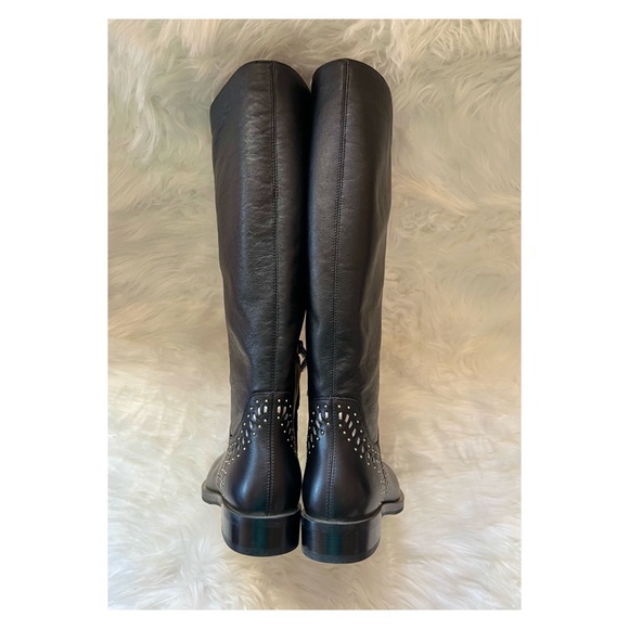 ❌SOLD ❌New! Rare GEOX Studded Leather Knee High Boots - Picture 10 of 15